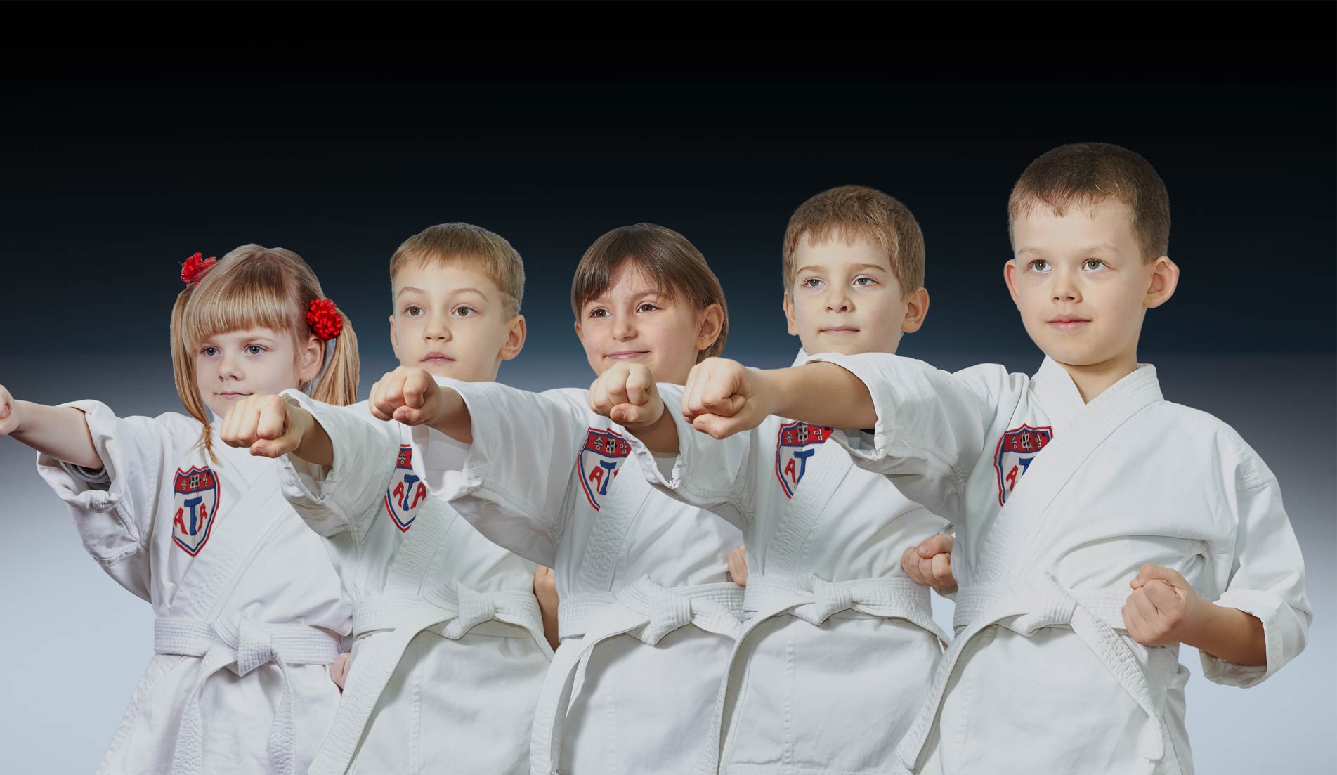 Header – Karate Kids – Darker – ATA Madison West